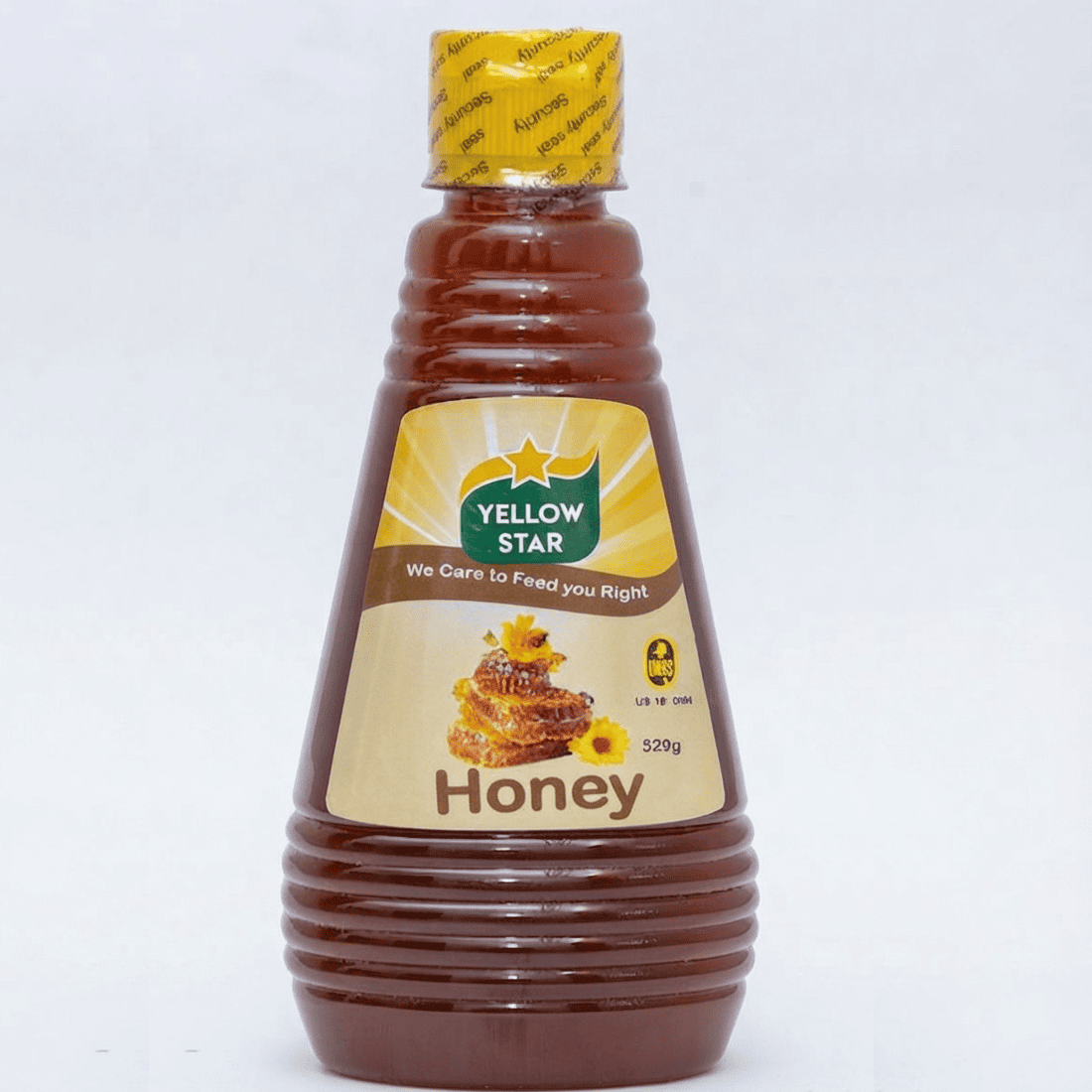 Yellow Star Honey 529g squeeze bottle
